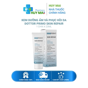 Kem dưỡng ẩm và phục hồi da Dottor Primo Skin Repair Chai 20ml