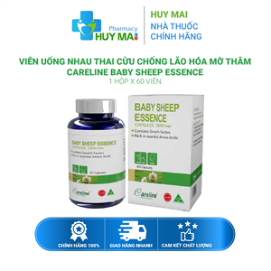 Viên Uống Nhau Thai Cừu Chống Lão Hóa Mờ Thâm Baby Sheep Essence 60V